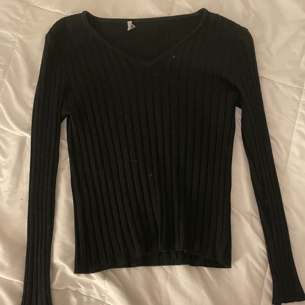 tight knit black top